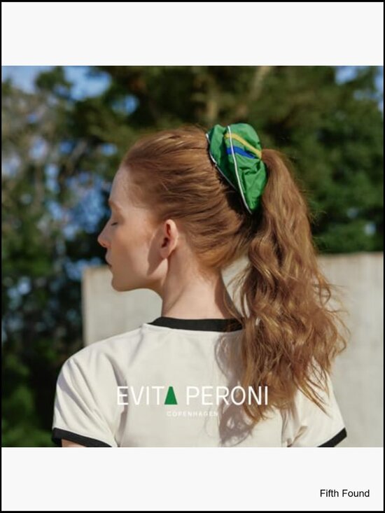 Soccer Theme Hair Scrunchies, Lightweight Hair Ties for Gym & Sports with Gift